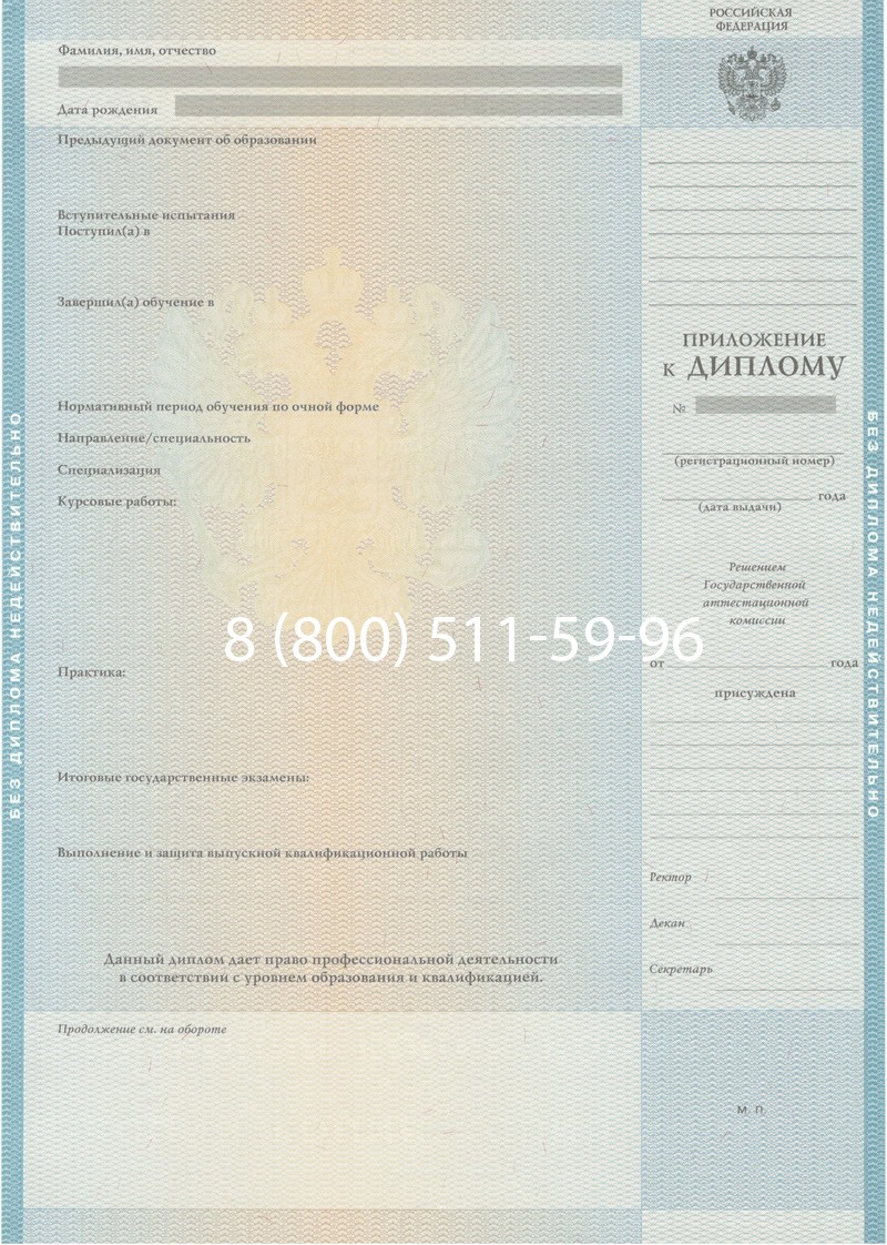 Заказать Диплом о высшем образовании 2010-2011 годов в Коврове Заказать Диплом о высшем образовании 2010-2011 годов в Коврове